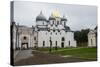 Cathedral of St. Sophia, Kremlin of Novgorod, UNESCO World Heritage Site, Novgorod, Russia, Europe-Michael Runkel-Stretched Canvas