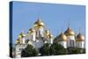 Cathedral of the Annunciation in the Kremlin, UNESCO World Heritage Site, Moscow, Russia, Europe-Martin Child-Stretched Canvas