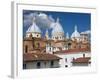 Cathedral of the Immaculate Conception, Built in 1885, Cuenca, Ecuador-Peter Adams-Framed Photographic Print