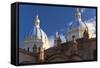 Cathedral of the Immaculate Conception, Built in 1885, Cuenca, Ecuador-Peter Adams-Framed Stretched Canvas