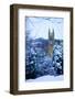 Cathedral of the Peak in Snow-Frank Fell-Framed Photographic Print