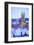 Cathedral of the Peak in Snow-Frank Fell-Framed Photographic Print