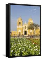 Cathedral of Trujillo from Plaza De Armas, Trujillo, Peru, South America-Michael DeFreitas-Framed Stretched Canvas