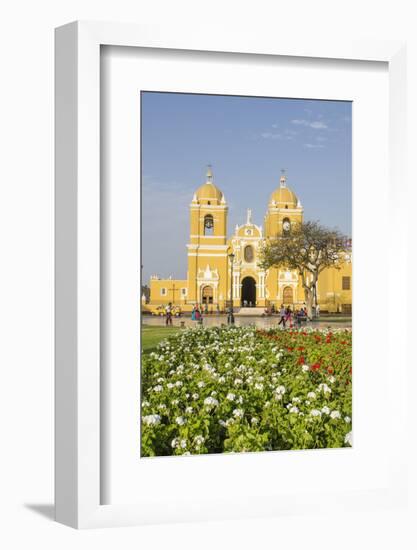 Cathedral of Trujillo from Plaza De Armas, Trujillo, Peru, South America-Michael DeFreitas-Framed Photographic Print