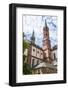 Cathedral of Wurzburg, Wurzburg, Franconia, Bavaria, Germany, Europe-Michael Runkel-Framed Photographic Print