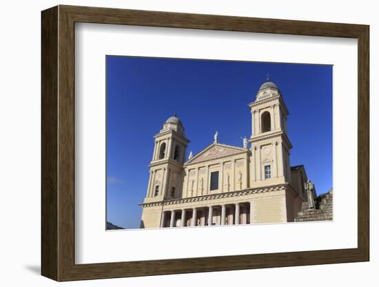 Cathedral, Old Town, Parasio, Porto Maurizio, Imperia, Liguria, Italian Riviera, Italy, Europe-Wendy Connett-Framed Photographic Print