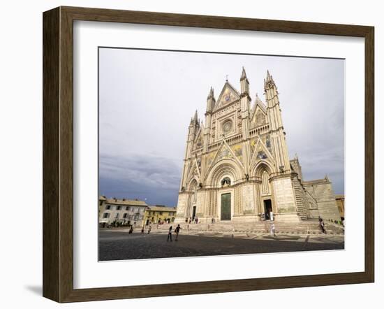 Cathedral, Orvieto, Umbria, Italy-Jean Brooks-Framed Photographic Print