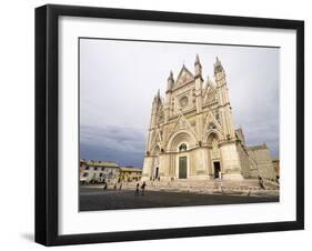 Cathedral, Orvieto, Umbria, Italy-Jean Brooks-Framed Photographic Print