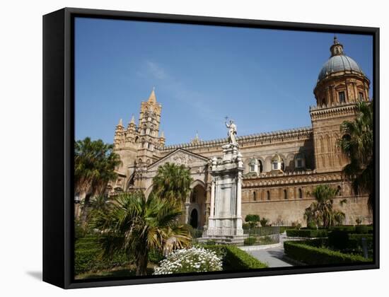 Cathedral, Palermo, Sicily, Italy, Europe-Levy Yadid-Framed Stretched Canvas