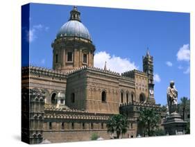 Cathedral, Palermo, Sicily, Italy-Peter Thompson-Stretched Canvas