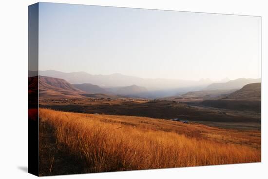 Cathedral Peak Nature Reserve, Drakensburg, Kwazulu-Natal, South Africa, Africa-Christian Kober-Stretched Canvas
