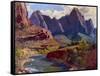 Cathedral Peak-Frank Bischoff-Framed Stretched Canvas