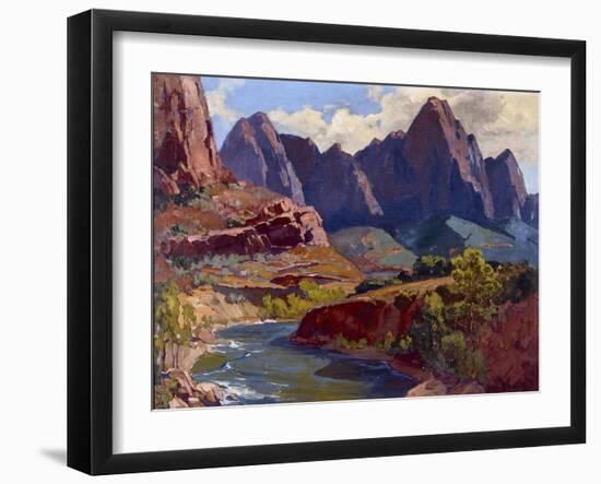 Cathedral Peak-Frank Bischoff-Framed Art Print