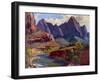 Cathedral Peak-Frank Bischoff-Framed Art Print