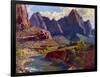 Cathedral Peak-Frank Bischoff-Framed Art Print