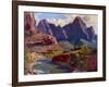 Cathedral Peak-Frank Bischoff-Framed Art Print