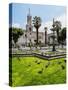 Cathedral, Plaza de Armas, Arequipa, Peru, South America-Karol Kozlowski-Stretched Canvas