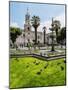 Cathedral, Plaza de Armas, Arequipa, Peru, South America-Karol Kozlowski-Mounted Photographic Print