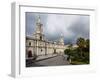 Cathedral, Plaza de Armas, elevated view, Arequipa, Peru, South America-Karol Kozlowski-Framed Photographic Print