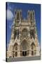 Cathedral, Rheims, UNESCO World Heritage Site, Marne, France, Europe-Rolf Richardson-Stretched Canvas