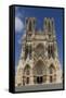 Cathedral, Rheims, UNESCO World Heritage Site, Marne, France, Europe-Rolf Richardson-Framed Stretched Canvas