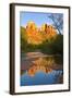 Cathedral Rock at sunset, Arizona, USA-Anna Miller-Framed Photographic Print