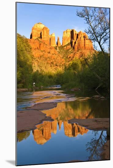 Cathedral Rock at sunset, Arizona, USA-Anna Miller-Mounted Photographic Print