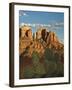 Cathedral Rock at Sunset from Secret Canyon, Sedona, Arizona, Usa-Michel Hersen-Framed Photographic Print