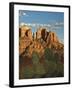 Cathedral Rock at Sunset from Secret Canyon, Sedona, Arizona, Usa-Michel Hersen-Framed Photographic Print