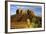 Cathedral Rock at Sunset, Prickly Pear Cactus, Sedona, Arizona, Usa-Michel Hersen-Framed Photographic Print