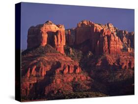 Cathedral Rock at Sunset, Sedona, Arizona, USA-Charles Sleicher-Stretched Canvas