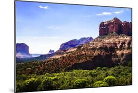 Cathedral Rock II-Alan Hausenflock-Mounted Photographic Print