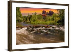 Cathedral Rock in Sedona, Arizona-diro-Framed Photographic Print