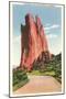 Cathedral Rock near Manitou, Colorado-null-Mounted Art Print