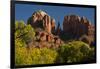 Cathedral Rock, Red Rock Crossing, Coconino Nf, Sedona, Arizona-Michel Hersen-Framed Photographic Print