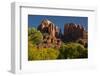 Cathedral Rock, Red Rock Crossing, Coconino Nf, Sedona, Arizona-Michel Hersen-Framed Photographic Print