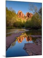 Cathedral Rock Reflection-Michael Blanchette Photography-Mounted Photographic Print