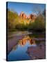 Cathedral Rock Reflection-Michael Blanchette Photography-Stretched Canvas