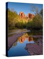 Cathedral Rock Reflection-Michael Blanchette Photography-Stretched Canvas