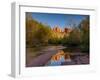 Cathedral Rock Reflection-Michael Blanchette Photography-Framed Photographic Print