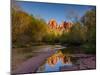 Cathedral Rock Reflection-Michael Blanchette Photography-Mounted Photographic Print