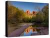 Cathedral Rock Reflection-Michael Blanchette Photography-Stretched Canvas