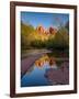 Cathedral Rock Reflection-Michael Blanchette Photography-Framed Photographic Print