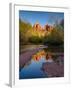 Cathedral Rock Reflection-Michael Blanchette Photography-Framed Premium Photographic Print