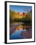 Cathedral Rock Reflection-Michael Blanchette Photography-Framed Premium Photographic Print