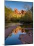 Cathedral Rock Reflection-Michael Blanchette Photography-Mounted Premium Photographic Print