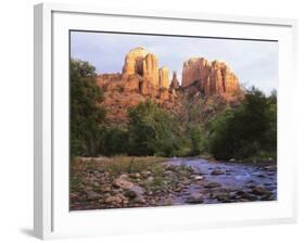 Cathedral Rock, Sedona, Arizona, United States of America (U.S.A.), North America-Tony Gervis-Framed Photographic Print