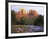 Cathedral Rock, Sedona, Arizona, United States of America (U.S.A.), North America-Tony Gervis-Framed Photographic Print