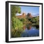 Cathedral Rock, Sedona, Arizona, United States of America (U.S.A.), North America-Tony Gervis-Framed Photographic Print