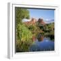 Cathedral Rock, Sedona, Arizona, United States of America (U.S.A.), North America-Tony Gervis-Framed Photographic Print